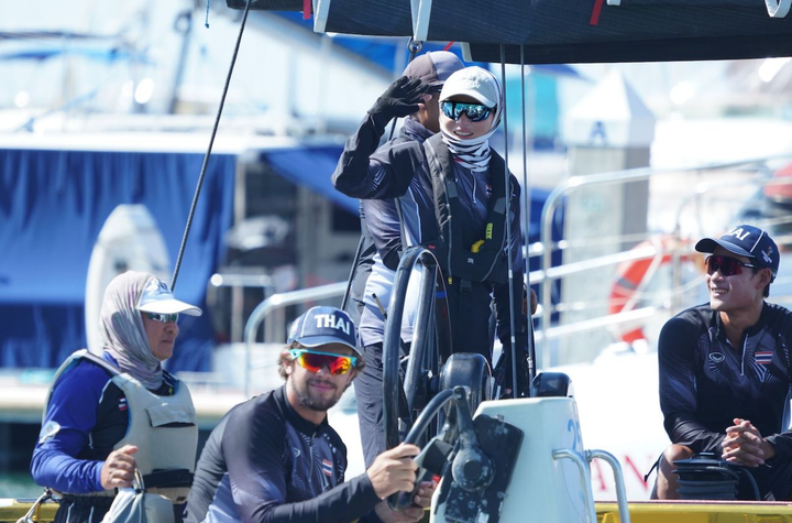 Ho&agrave;ng hậu Th&aacute;i Lan gi&agrave;nh huy chương v&agrave;ng SEA Games 33- Ảnh 1.