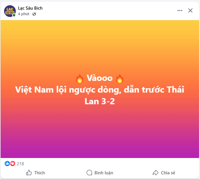 Vào!!! Việt Nam vô địch! Đã quá Tổ quốc ơi: Cả nước Việt Nam tối nay chỉ treo đúng 1 status- Ảnh 9. Vào!!! Việt Nam vô địch! Đã quá Tổ quốc ơi: Cả nước Việt Nam tối nay chỉ treo đúng 1 status- Ảnh 9.