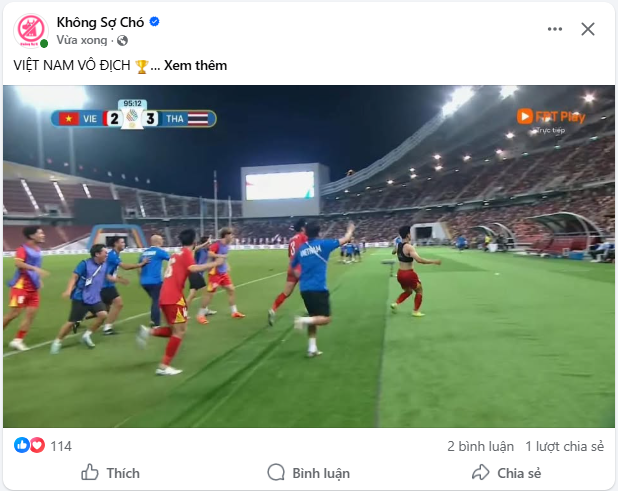 Vào!!! Việt Nam vô địch! Đã quá Tổ quốc ơi: Cả nước Việt Nam tối nay chỉ treo đúng 1 status- Ảnh 6. Vào!!! Việt Nam vô địch! Đã quá Tổ quốc ơi: Cả nước Việt Nam tối nay chỉ treo đúng 1 status- Ảnh 6.