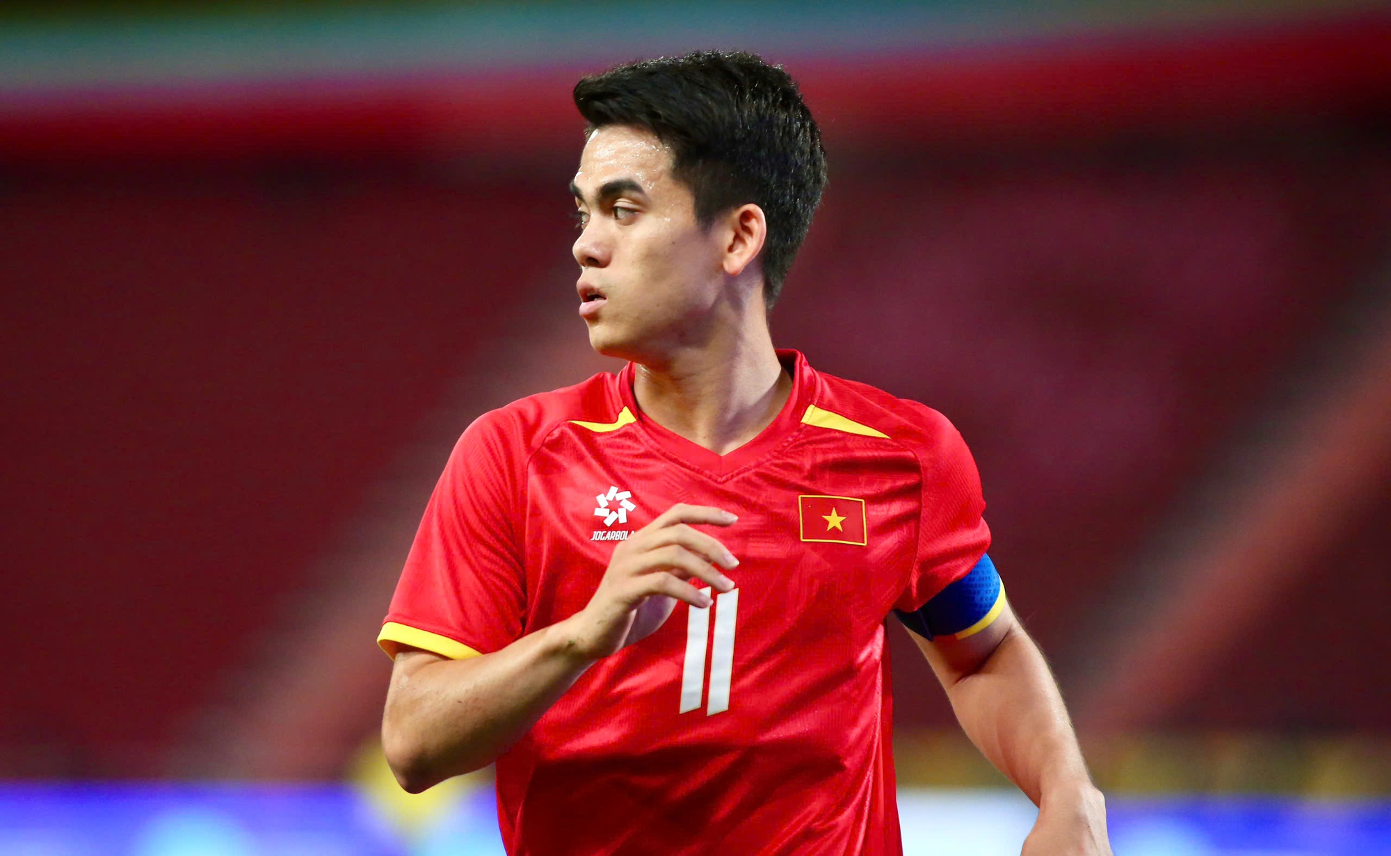 Phỏng vấn cầu thủ U22 Việt Nam: Lộ l&yacute; do ngược d&ograve;ng kịch t&iacute;nh khiến U22 Th&aacute;i Lan 