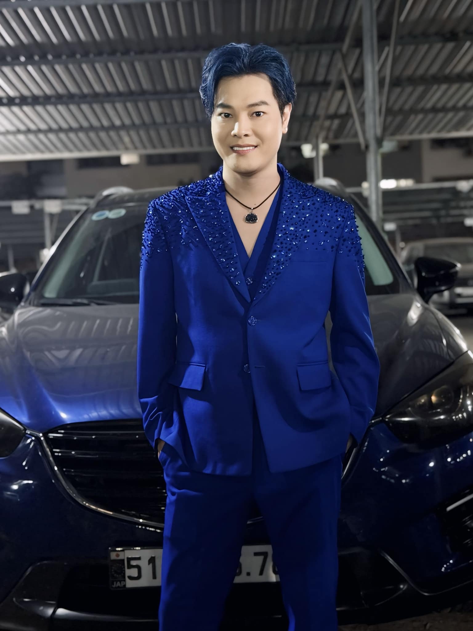 Nghệ sĩ B&igrave;nh Tinh v&agrave; ca sĩ Nhật Minh 