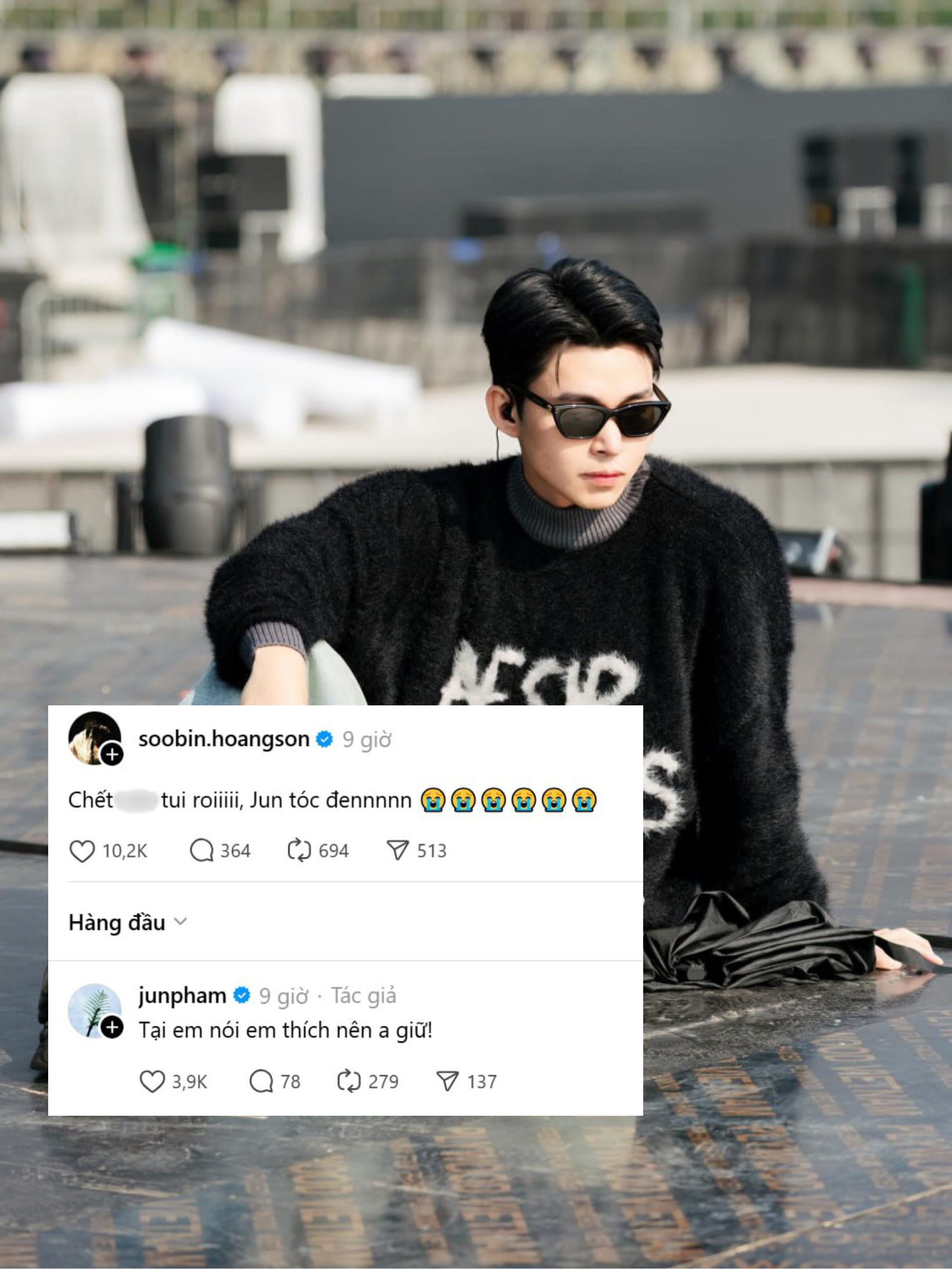 SOOBIN mất kiểm so&aacute;t ng&ocirc;n từ v&igrave; 1 người- Ảnh 1.