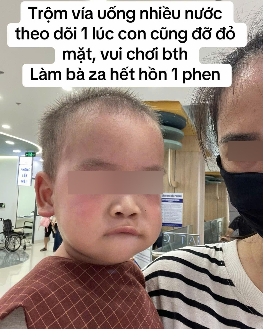 Tưởng bệnh lạ, mẹ hớt hải đưa con v&agrave;o bệnh viện, h&oacute;a ra l&agrave; b&eacute; đ&atilde; l&agrave;m 1 việc 