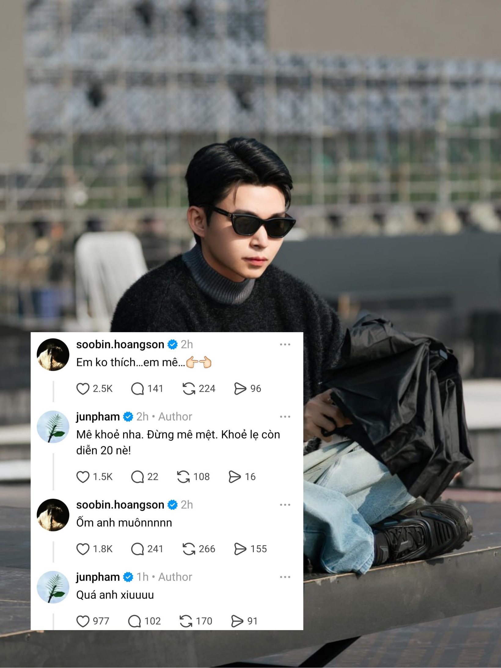 SOOBIN mất kiểm so&aacute;t ng&ocirc;n từ v&igrave; 1 người- Ảnh 2.