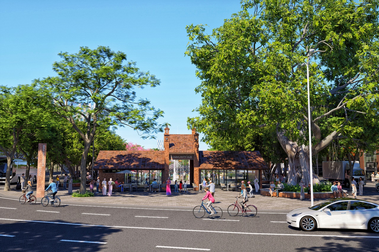 H&agrave; Nội ch&iacute;nh thức khởi c&ocirc;ng dự &aacute;n c&ocirc;ng vi&ecirc;n hơn 4.665 tỷ đồng hai b&ecirc;n s&ocirc;ng T&ocirc; Lịch- Ảnh 2.