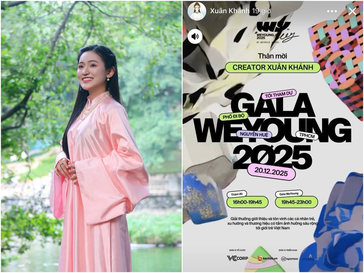 Lộ diện d&agrave;n kh&aacute;ch mời sắp "đổ bộ" Gala WeYoung 2025: Về kể c&oacute; hẹn với Quy&ecirc;n Qui, Kh&aacute;nh Vy, N&agrave;ng Mơ kh&ocirc;ng ai tin...- Ảnh 4.