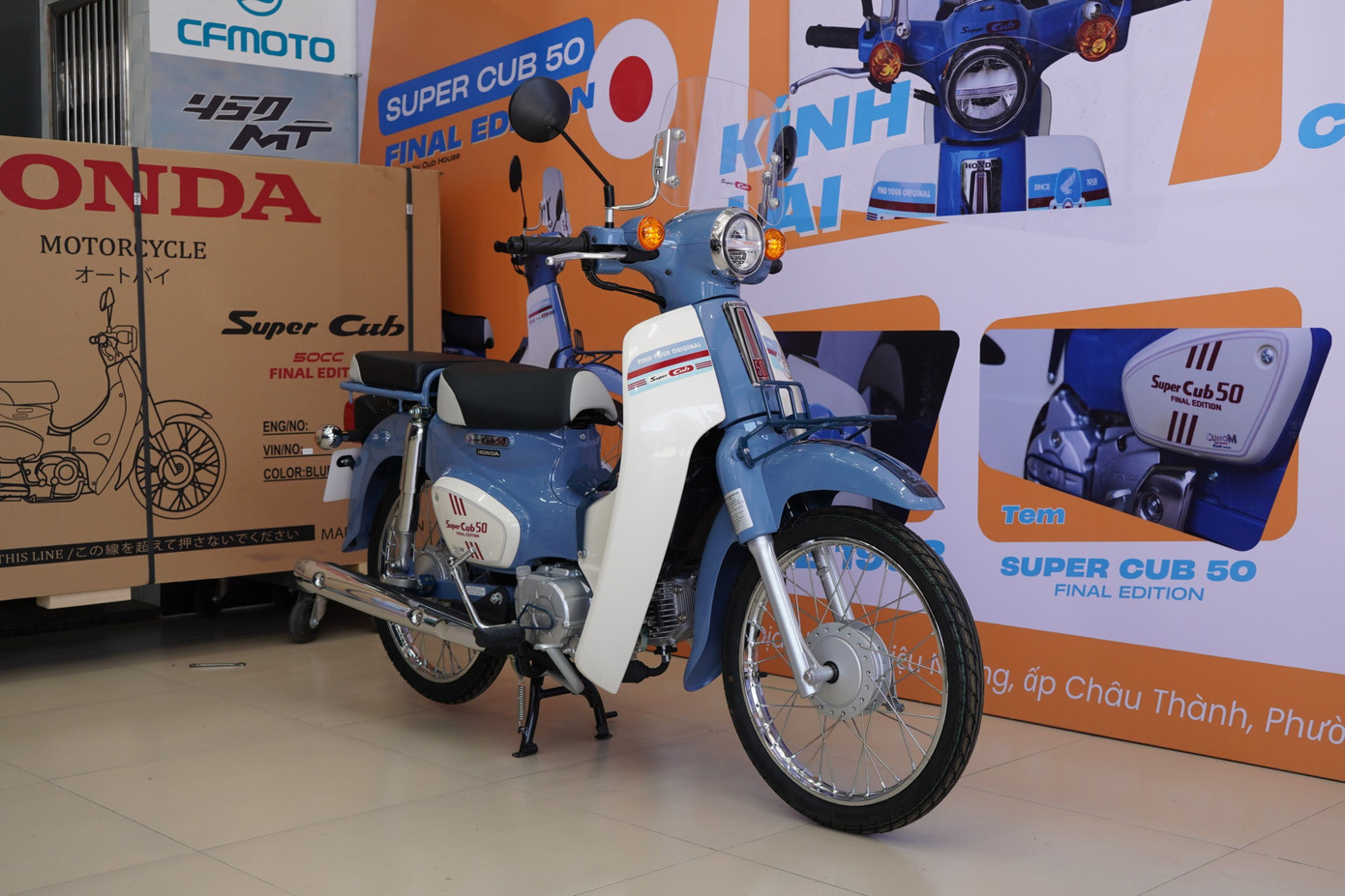 Bản độ &lsquo;nhẹ&rsquo; Honda Super Cub 50 Final Edition gi&aacute; tr&ecirc;n 100 triệu đồng- Ảnh 2.