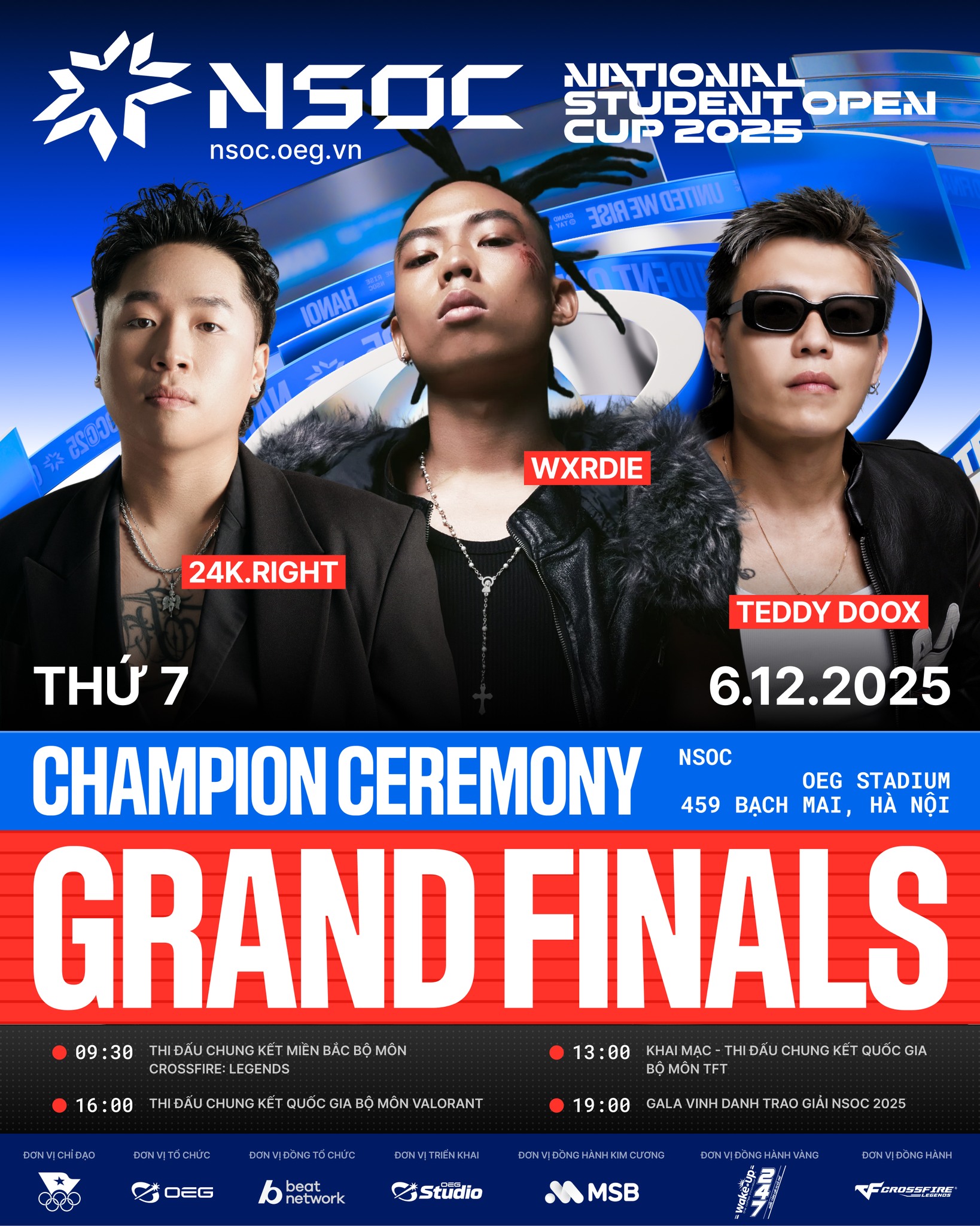 Điểm danh các đội tuyển và tuyển thủ tranh tài ở vòng Chung kết Quốc gia NSOC 2025- Ảnh 6. Điểm danh các đội tuyển và tuyển thủ tranh tài ở vòng Chung kết Quốc gia NSOC 2025- Ảnh 6.