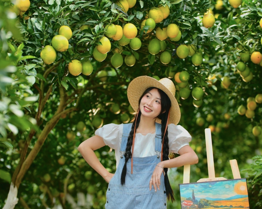 Vườn như trong phim hút khách du lịch Mộc Châu- Ảnh 9.