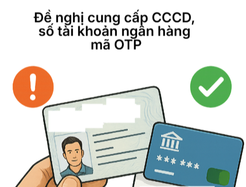 Công an ra cảnh báo liên quan đến căn cước công dân, số tài khoản ngân hàng của người dân- Ảnh 3.