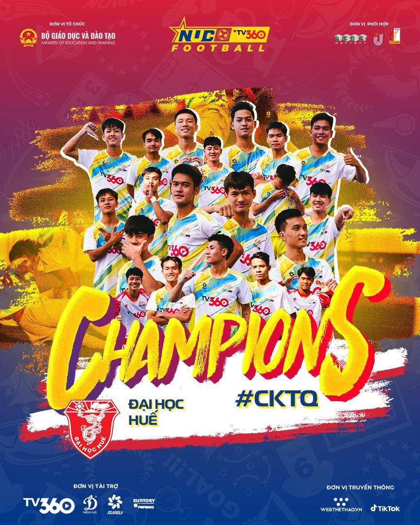 Đại học Huế làm nên kỳ tích: từ “ngựa ô thầm lặng” đến nhà vô địch nghẹt thở NUC 2025- Ảnh 1.