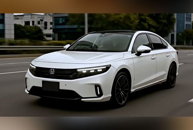 Honda City 2026 lần đầu lộ diện tr&ecirc;n đường: Thiết kế trau chuốt với giao diện LED mới, c&oacute; thể th&ecirc;m c&ocirc;ng nghệ cạnh tranh Vios, Accent- Ảnh 5.