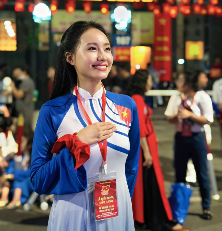 BTV VTV từng l&agrave; vũ c&ocirc;ng, lọt top 12 cuộc thi Hoa kh&ocirc;i du lịch Việt Nam l&agrave; ai?- Ảnh 4.