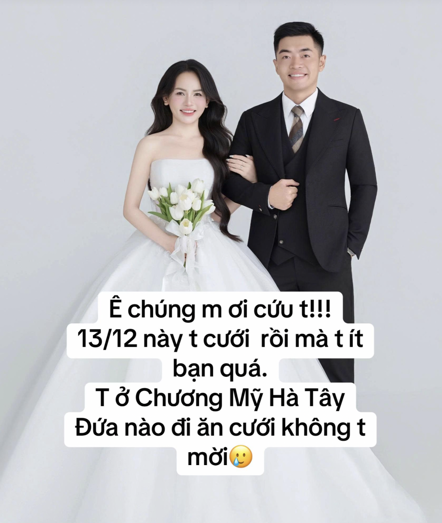 Độc lạ Chương Mỹ: C&ocirc; d&acirc;u l&ecirc;n mạng mời người lạ đến đ&aacute;m cưới, kết quả b&ecirc; cỗ mỏi tay, chắc chỉ Việt Nam mới c&oacute;!- Ảnh 2.