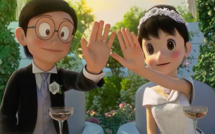 H&eacute; lộ đ&aacute;m cưới thế kỷ của Nobita v&agrave; Shizuka: C&ocirc; d&acirc;u đẹp như bước ra từ cổ t&iacute;ch, chi ph&iacute; cưới hỏi g&acirc;y cho&aacute;ng!- Ảnh 1.