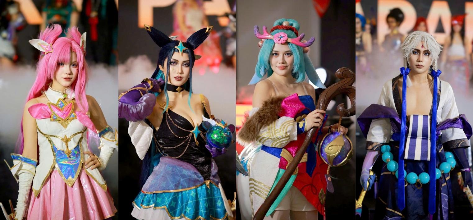 Khi c&aacute;c nh&acirc;n vật Li&ecirc;n Minh Huyền Thoại bước ra đời thực tại VPBank Runway Cosplay Contest- Ảnh 6.