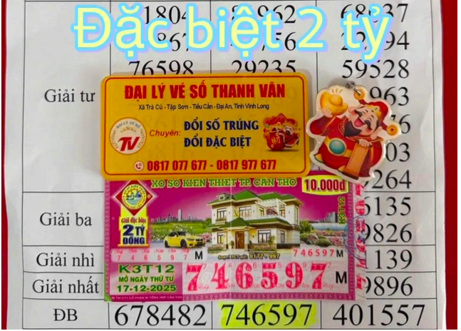 Tr&uacute;ng độc đắc 2 tỷ, người đ&agrave;n &ocirc;ng Vĩnh Long chỉ nhận 5 triệu đồng tiền mặt- Ảnh 1.