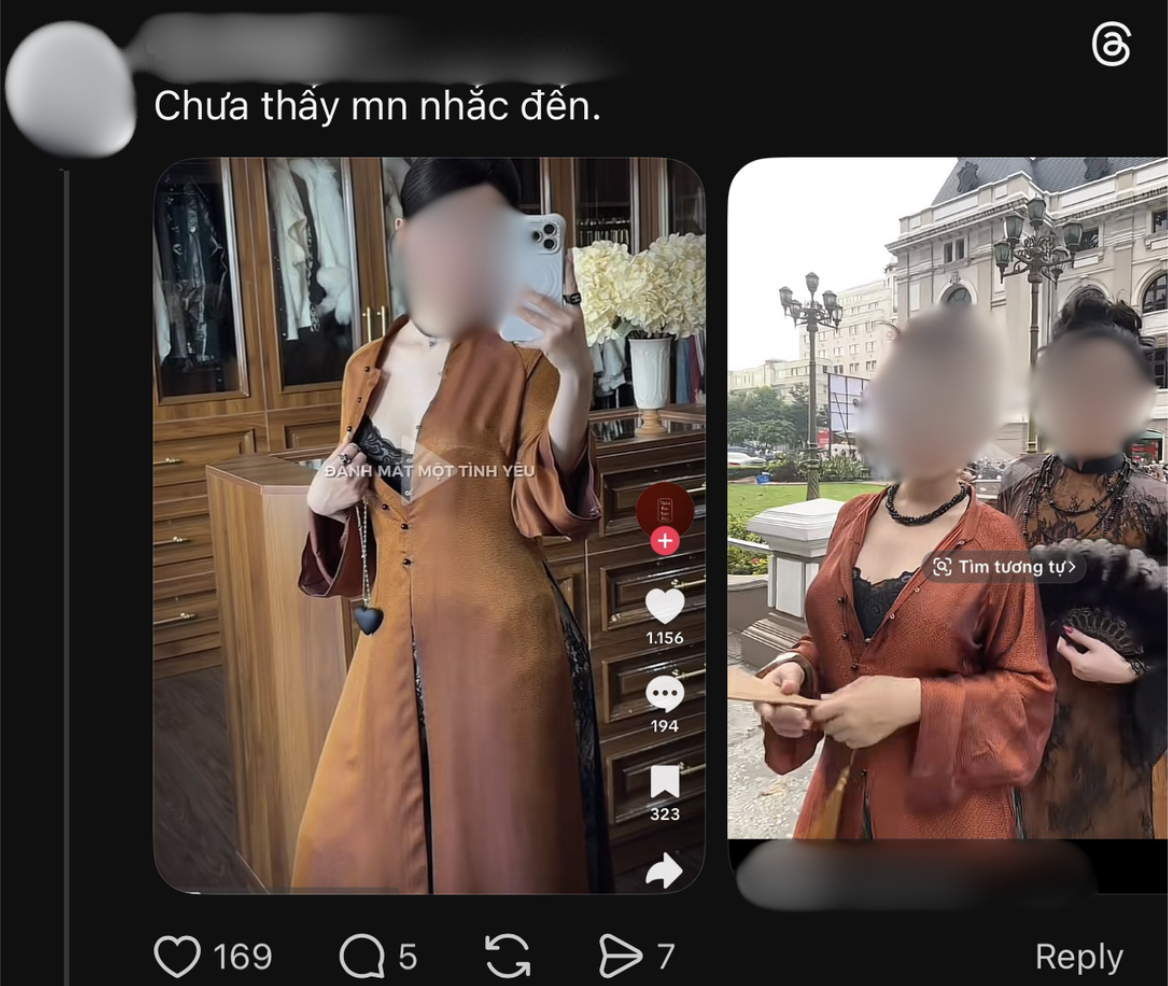 Sát Tết, hiện tượng local brand làm biến tướng áo dài lại xuất hiện: Giải thích thế nào cũng khó chấp nhận!- Ảnh 10. Sát Tết, hiện tượng local brand làm biến tướng áo dài lại xuất hiện: Giải thích thế nào cũng khó chấp nhận!- Ảnh 10.