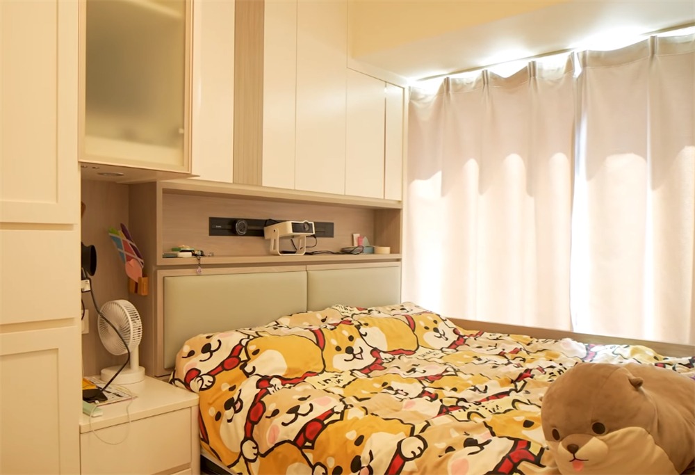 Gi&uacute;p việc sống c&ugrave;ng nh&agrave;, gia chủ chi 1,5 tỷ cải tạo căn hộ 52m&sup2;- Ảnh 7.