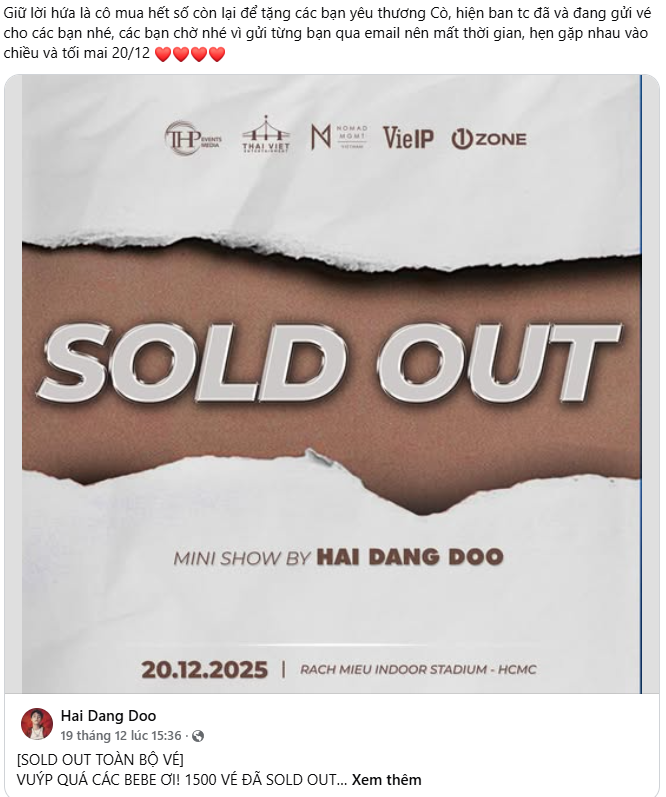 Nam thần Vbiz b&aacute;n v&eacute; fanmeeting ế ẩm, đến mức phải để mẹ giải cứu?- Ảnh 3.