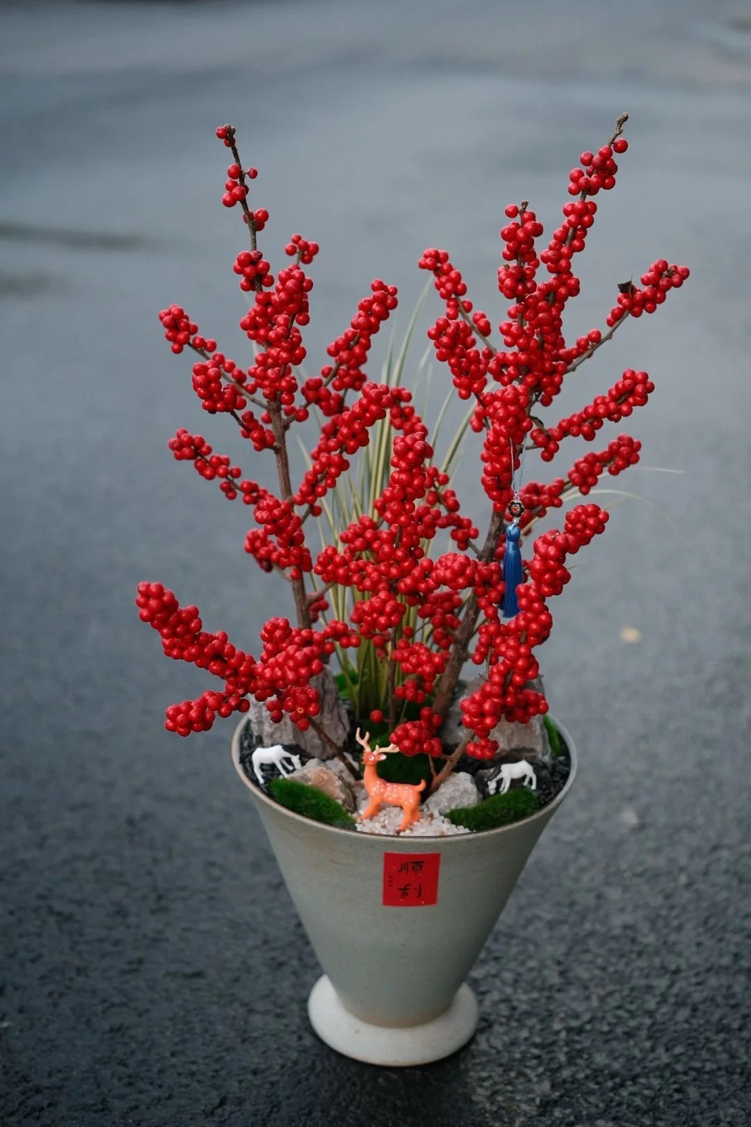 B&iacute; k&iacute;p cắm đ&agrave;o đ&ocirc;ng đỏ chơi bền xuy&ecirc;n Tết 2026: Lo&agrave;i 