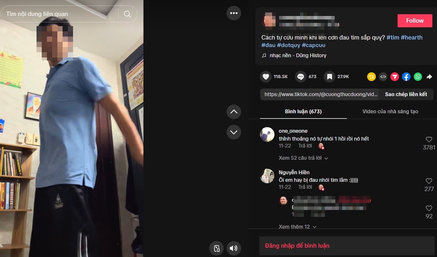 B&aacute;c sĩ n&oacute;i g&igrave; về clip triệu view &ldquo;tự cứu khi đau tim sắp quỵ&rdquo;?- Ảnh 2.
