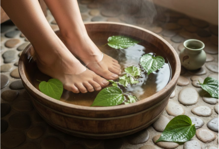 Ng&acirc;m ch&acirc;n bằng l&aacute; lốt thường xuy&ecirc;n c&oacute; tốt?- Ảnh 1.