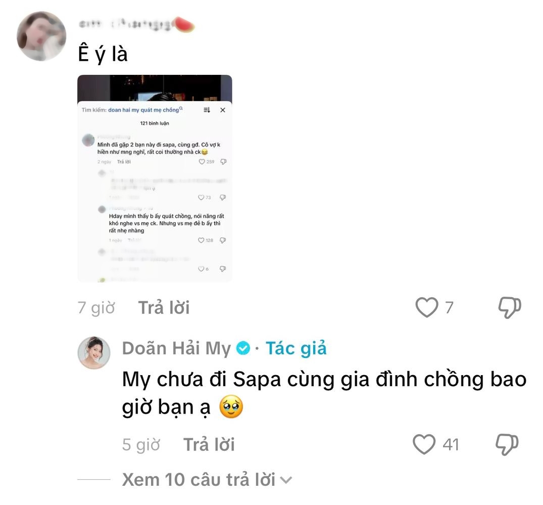 Do&atilde;n Hải My bị 