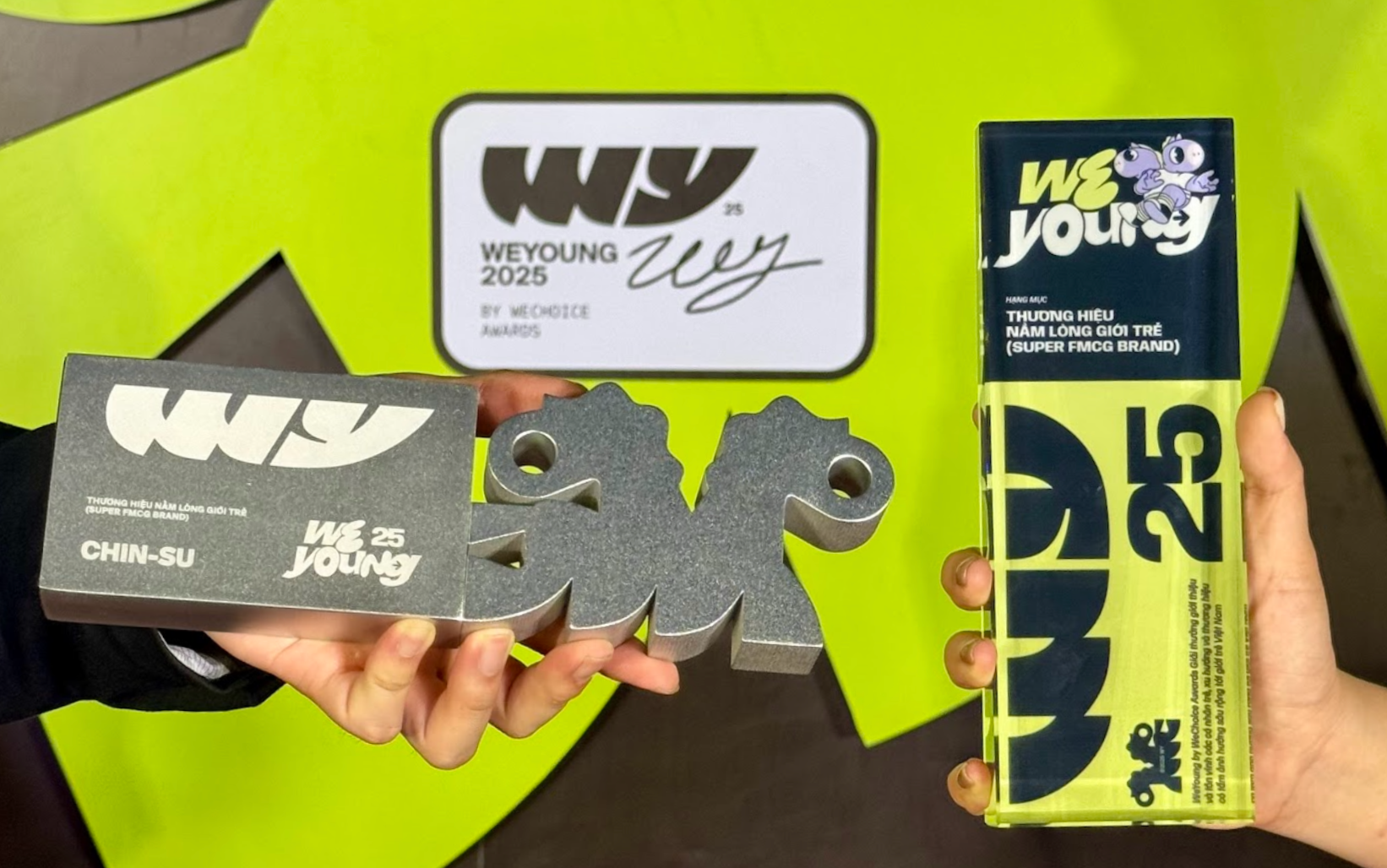 CHIN-SU chiến thắng ngoạn mục với giải thưởng Thương hiệu nằm l&ograve;ng giới trẻ tại WeYoung 2025- Ảnh 2.