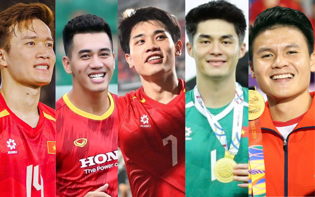 Hotboy Đ&igrave;nh Bắc, Trung Ki&ecirc;n cạnh tranh Quả b&oacute;ng V&agrave;ng với Quang Hải- Ảnh 1.