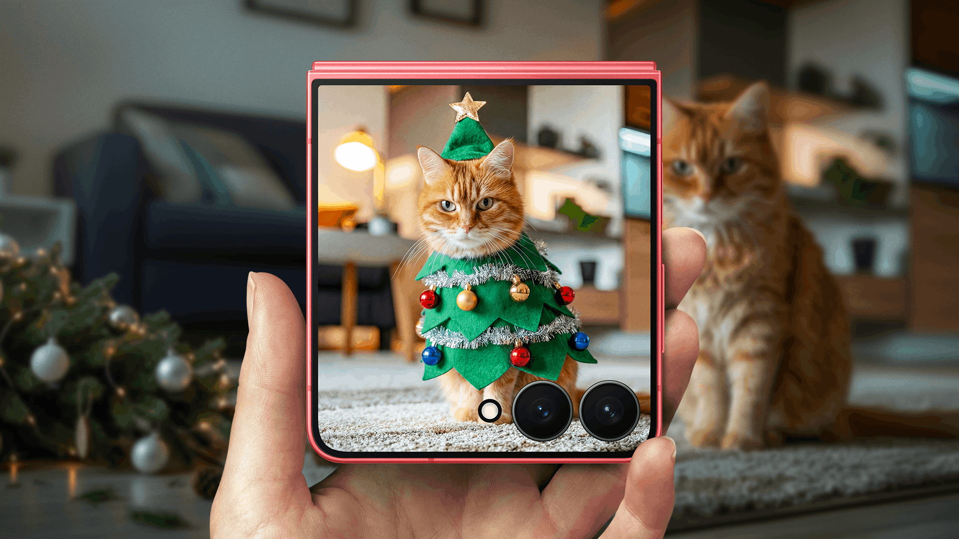 &ldquo;C&acirc;n&rdquo; đẹp &aacute;p lực cuối năm với bộ đ&ocirc;i điện thoại gập của Samsung- Ảnh 4.