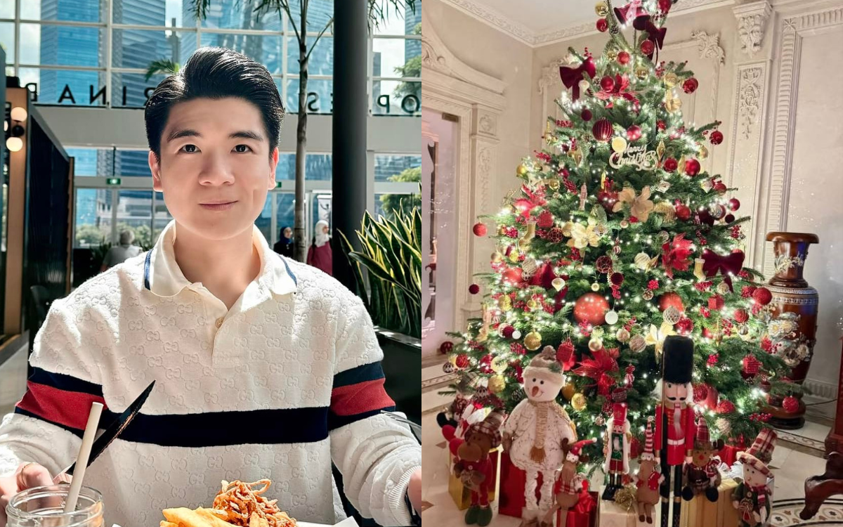 Nh&agrave; gi&agrave;u chơi Noel kiểu g&igrave;? Lộ diện c&acirc;y th&ocirc;ng của 1 ph&uacute; b&agrave; "giữ chuỗi đầu tư khủng", đẹp kh&ocirc;ng đối thủ- Ảnh 18.