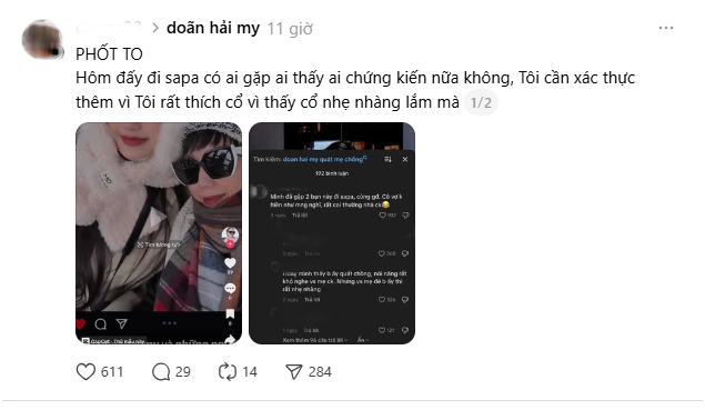 Do&atilde;n Hải My bị 