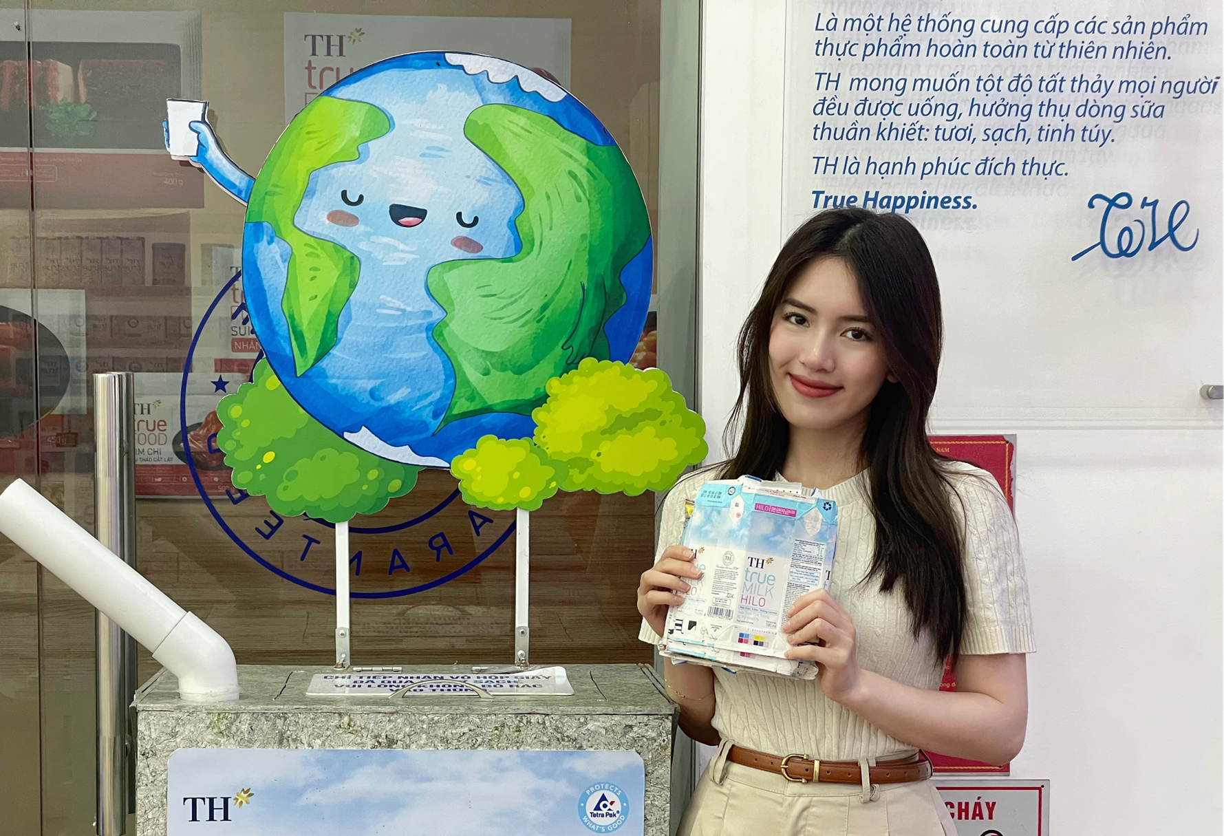 Thu gom, t&aacute;i chế vỏ hộp sữa đ&atilde; trở th&agrave;nh &ldquo;nếp sống xanh&rdquo; th&acirc;n thuộc- Ảnh 1.