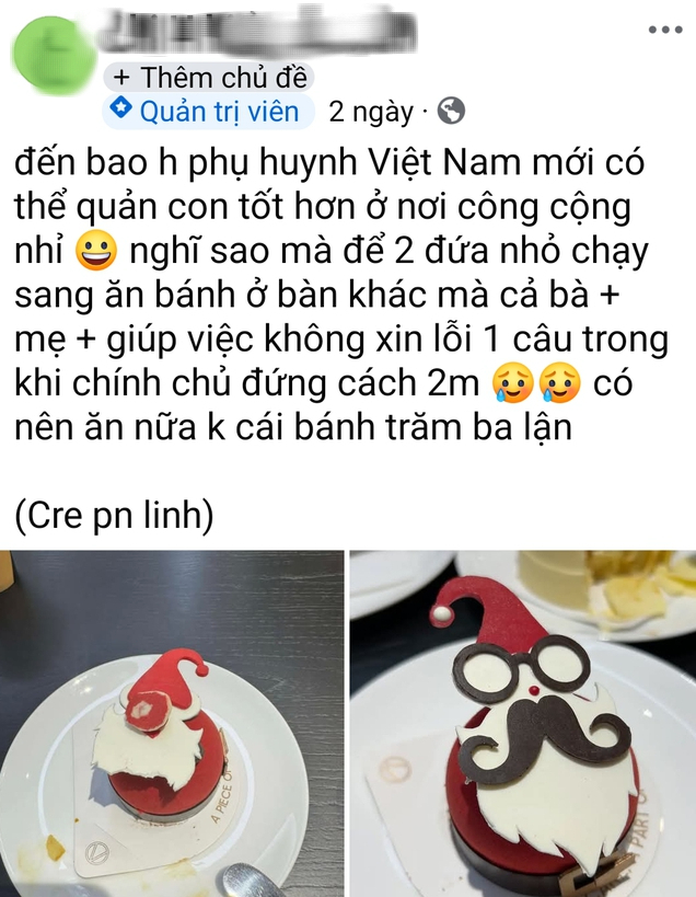 Từ c&acirc;u chuyện chiếc b&aacute;nh Noel 130k: Người lớn dễ d&atilde;i với c&aacute;i sai của con h&ocirc;m nay, x&atilde; hội sẽ bắt ch&uacute;ng phải g&aacute;nh hậu quả trong tương lai- Ảnh 1.