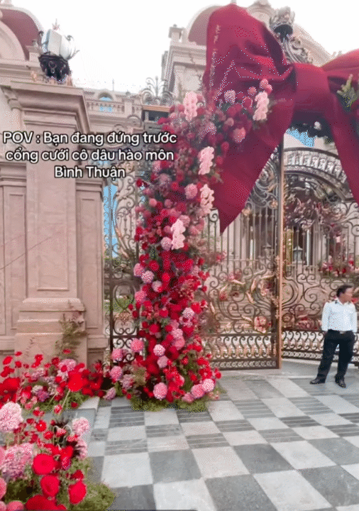 Đ&aacute;m cưới của &aacute;i nữ tập đo&agrave;n lớn ở B&igrave;nh Thuận đang "g&acirc;y b&atilde;o" MXH: Nh&agrave; g&aacute;i cỡ n&agrave;y th&igrave; nh&agrave; trai "khủng" cỡ n&agrave;o!- Ảnh 10.