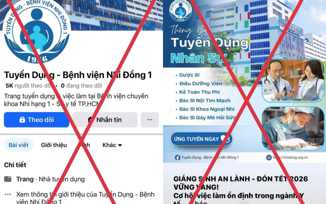 Bệnh viện Nhi Đồng 1 cảnh báo khẩn- Ảnh 1. Bệnh viện Nhi Đồng 1 cảnh báo khẩn- Ảnh 1.