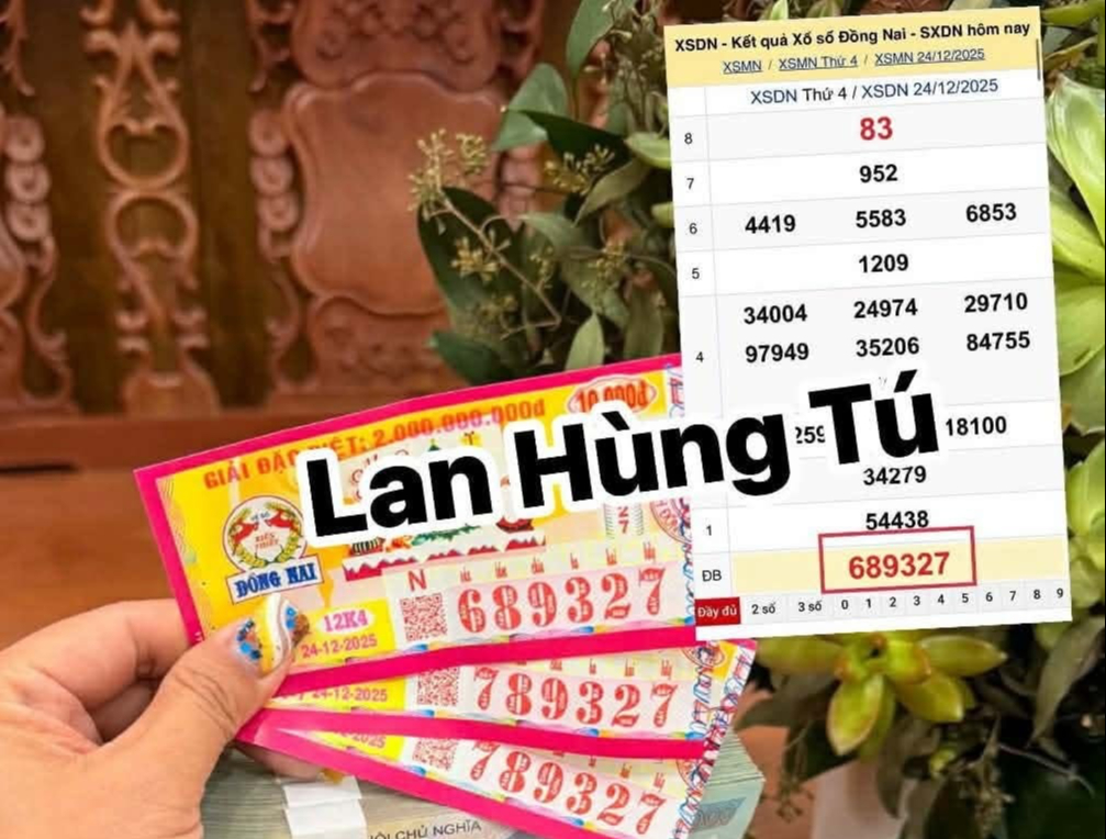 Xổ số miền Nam: Chiều 24-12, T&acirc;y Ninh v&agrave; C&agrave; Mau tiếp tục c&oacute; người tr&uacute;ng độc đắc- Ảnh 1.