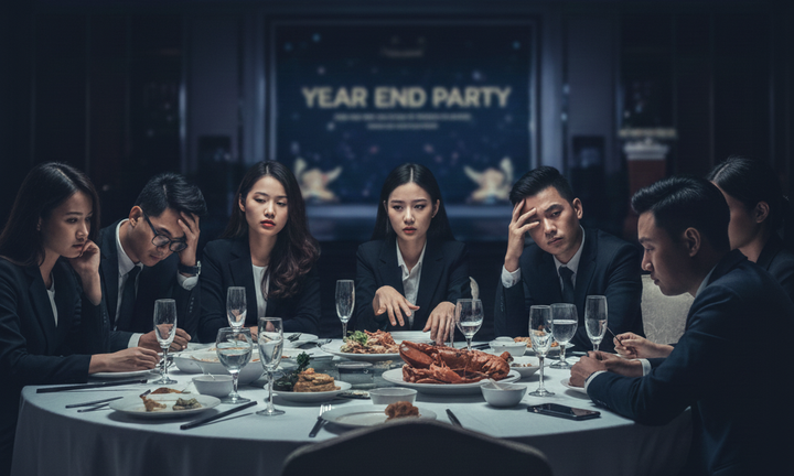 Thưởng cuối năm kh&ocirc;ng c&oacute; một đồng d&ugrave; c&ocirc;ng ty tổ chức tiệc tổng kết linh đ&igrave;nh- Ảnh 1.