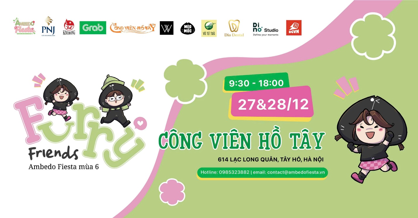 Ambedo Fiesta m&ugrave;a 6: Furry Friends, Lễ hội s&aacute;ng tạo & cộng đồng của Gen Z H&agrave; Nội đổ bộ C&ocirc;ng vi&ecirc;n Hồ T&acirc;y- Ảnh 1.
