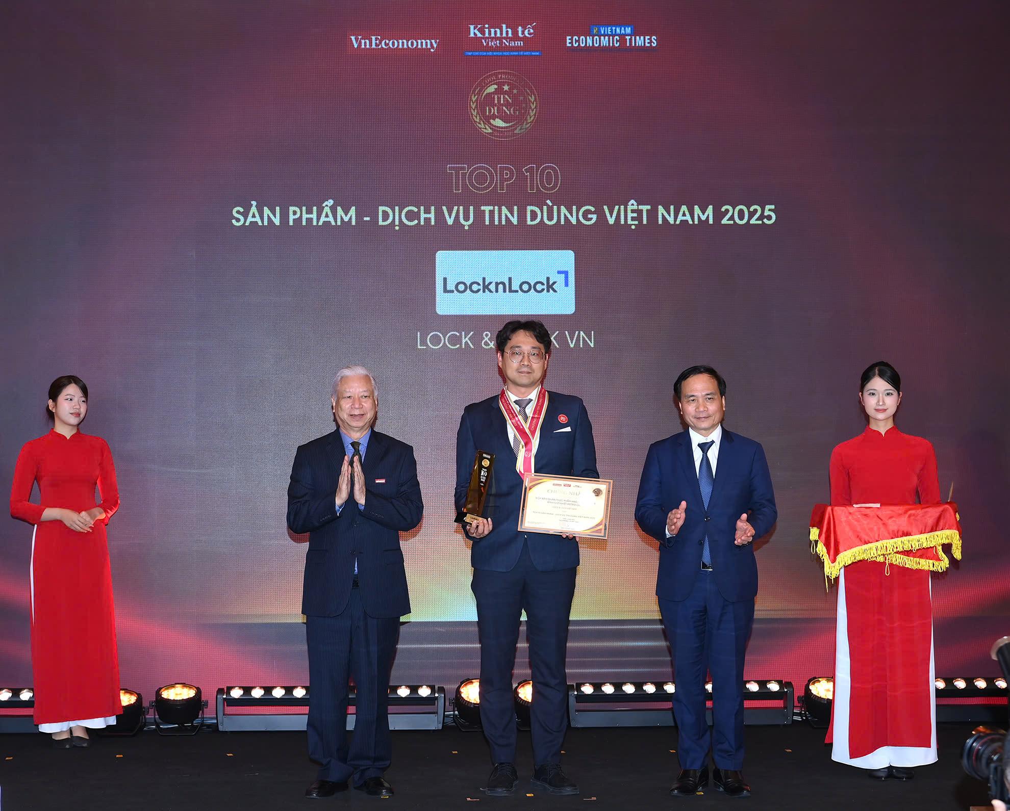 LocknLock vinh dự 14 năm li&ecirc;n tiếp lọt &ldquo;Top 10 Sản phẩm &ndash; Dịch vụ Tin D&ugrave;ng Việt Nam&rdquo;- Ảnh 1.