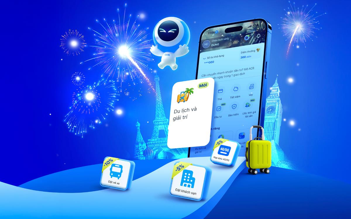 M&ugrave;a lễ hội gọi t&ecirc;n những chuyến đi mới: L&ecirc;n tinh thần, chốt lịch v&agrave; mở ACB ONE để săn ưu đ&atilde;i hấp dẫn- Ảnh 1.