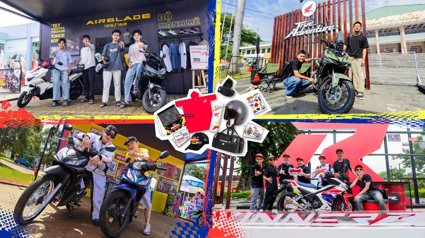 Honda Sporty Zone 2025 - Độ Bản Sắc: H&agrave;nh tr&igrave;nh b&ugrave;ng nổ tinh thần thể thao, kết nối h&agrave;ng ng&agrave;n c&aacute; t&iacute;nh- Ảnh 1.