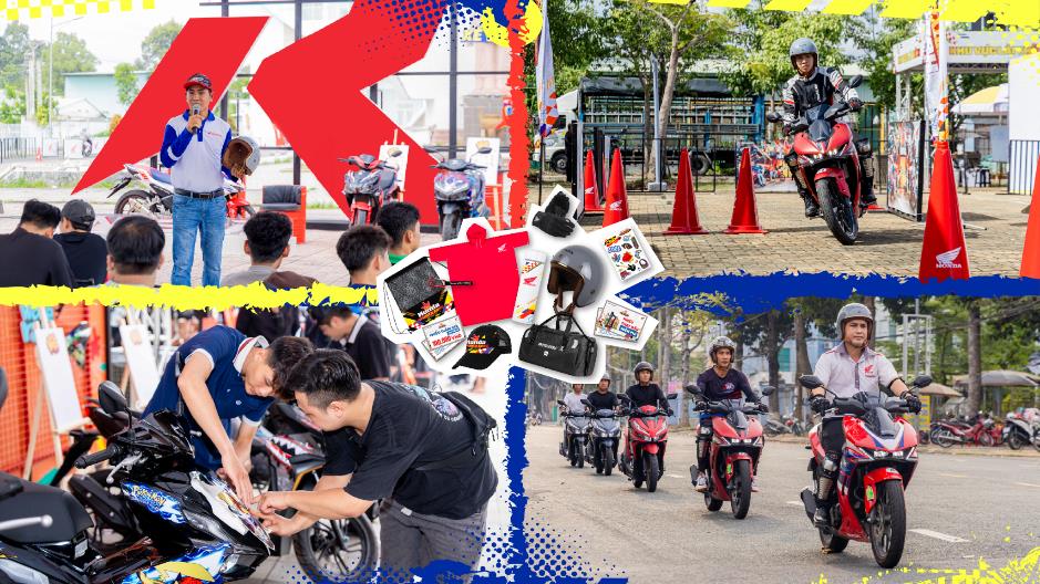 Honda Sporty Zone 2025 - Độ Bản Sắc: H&agrave;nh tr&igrave;nh b&ugrave;ng nổ tinh thần thể thao, kết nối h&agrave;ng ng&agrave;n c&aacute; t&iacute;nh- Ảnh 5.