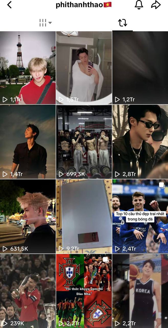 "Cho&aacute;ng nhẹ" với gần 100 video Ph&iacute; Thanh Thảo đăng lại, đ&acirc;y l&agrave; l&yacute; do hotgirl bắn s&uacute;ng "chốt" L&yacute; Đức U22 Việt Nam?- Ảnh 3.
