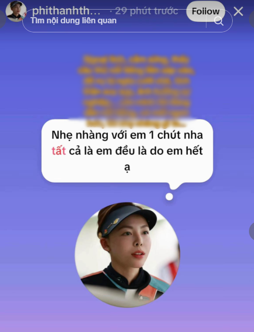 "Xạ thủ" Ph&iacute; Thanh Thảo v&agrave; bạn trai bất ngờ chia tay, nguy&ecirc;n nh&acirc;n g&acirc;y x&ocirc;n xao- Ảnh 4.