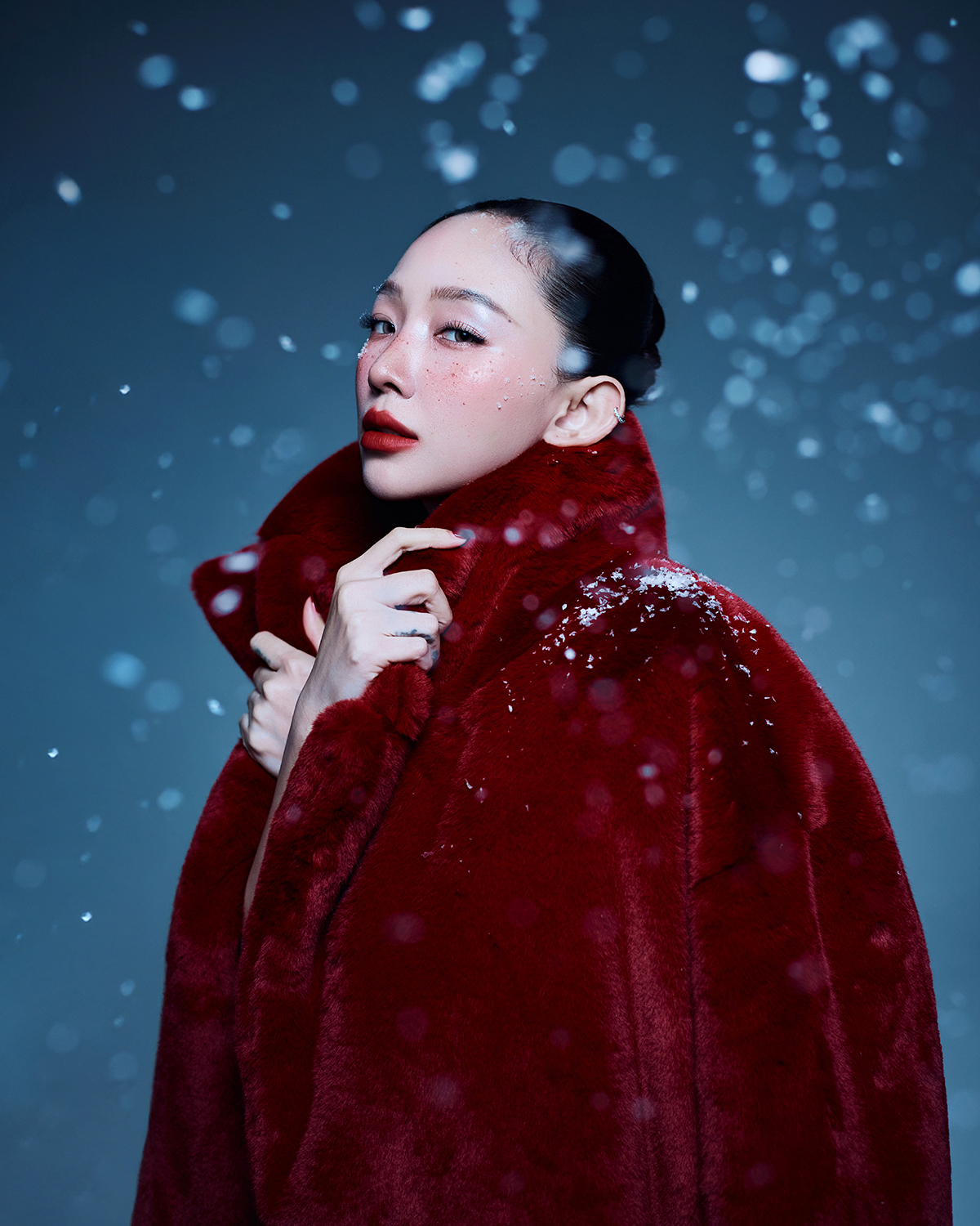 T&oacute;c Ti&ecirc;n chơi Gi&aacute;ng Sinh đỉnh nhất Vbiz, xứng danh nữ ho&agrave;ng gợi cảm!- Ảnh 2.