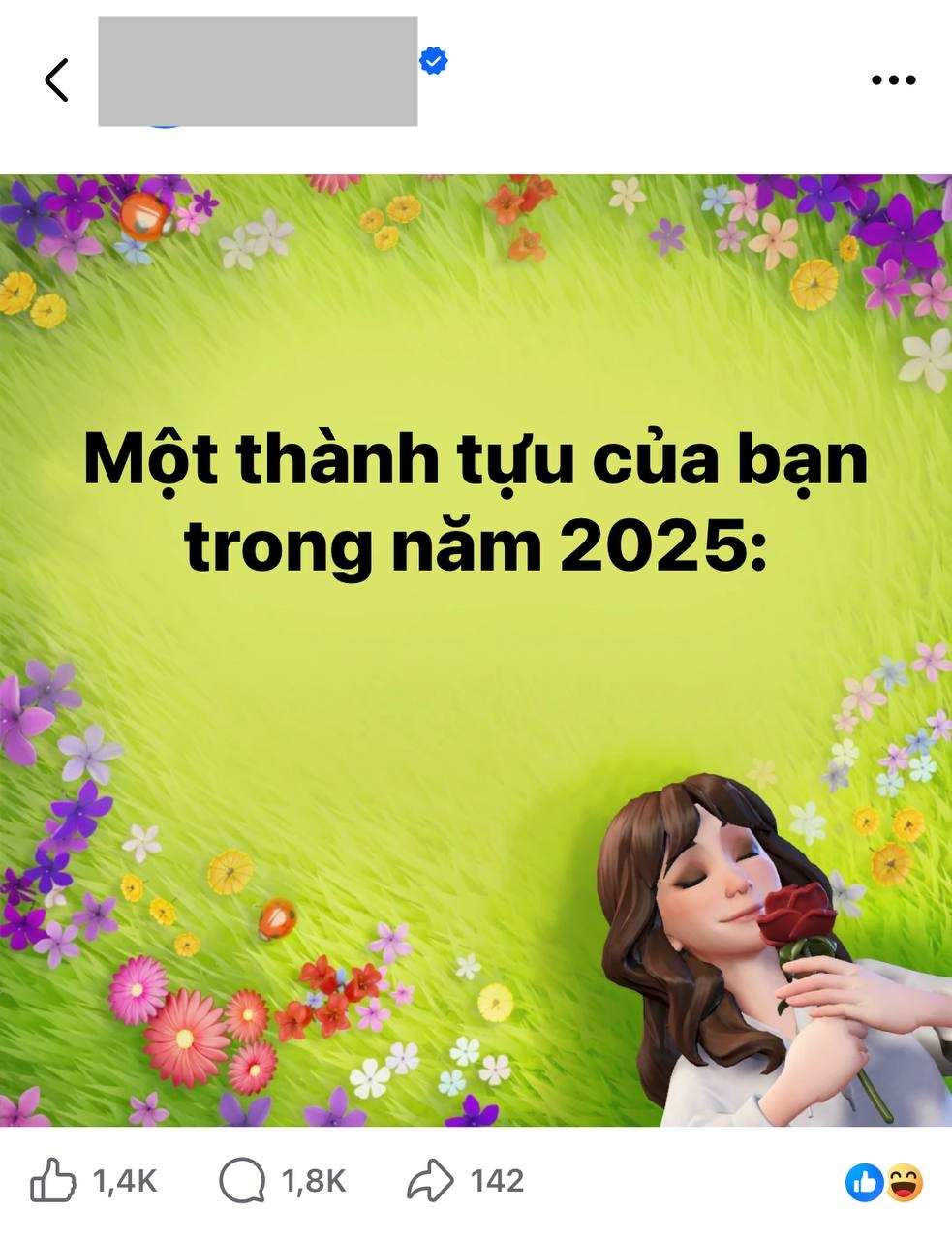 H&agrave;ng ngh&igrave;n người liệt k&ecirc; th&agrave;nh tựu năm 2025 dưới 1 status 8 chữ- Ảnh 1.