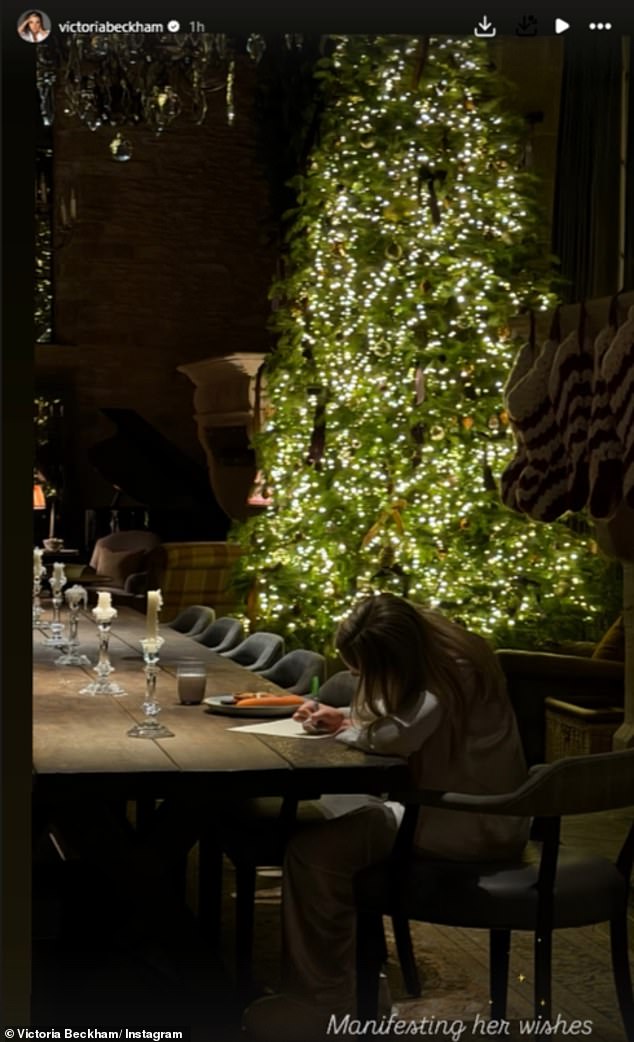 Tiểu thư Harper cặm cụi viết điều ước khi anh trai 