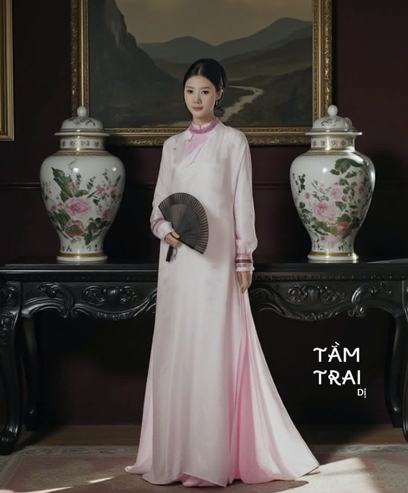 Gạt đi kiểu &aacute;o &ldquo;thị phi&rdquo;, nhiều local brand vẫn tinh tế t&aacute;i hiện &aacute;o d&agrave;i Ngũ th&acirc;n cảm hứng từ 